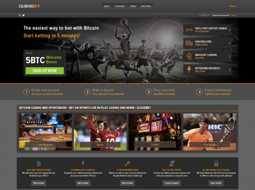 Best Bitcoin Gambling Casinos Sportsbooks Slots And More - 